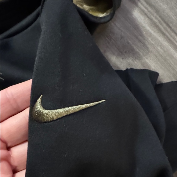 Nike Carolina Panthers youth large hoodie black camo boys NFL football car-p - Picture 8 of 9